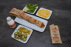 Menü 3 Zurna Tavuk Döner Ayran Cips